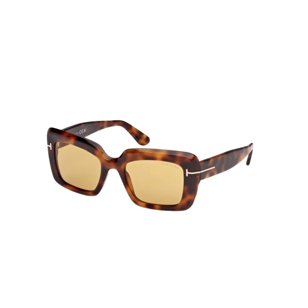 Tom Ford Women's Brown Sunglasses, 52 Mm, Leila-02 Sunglasses