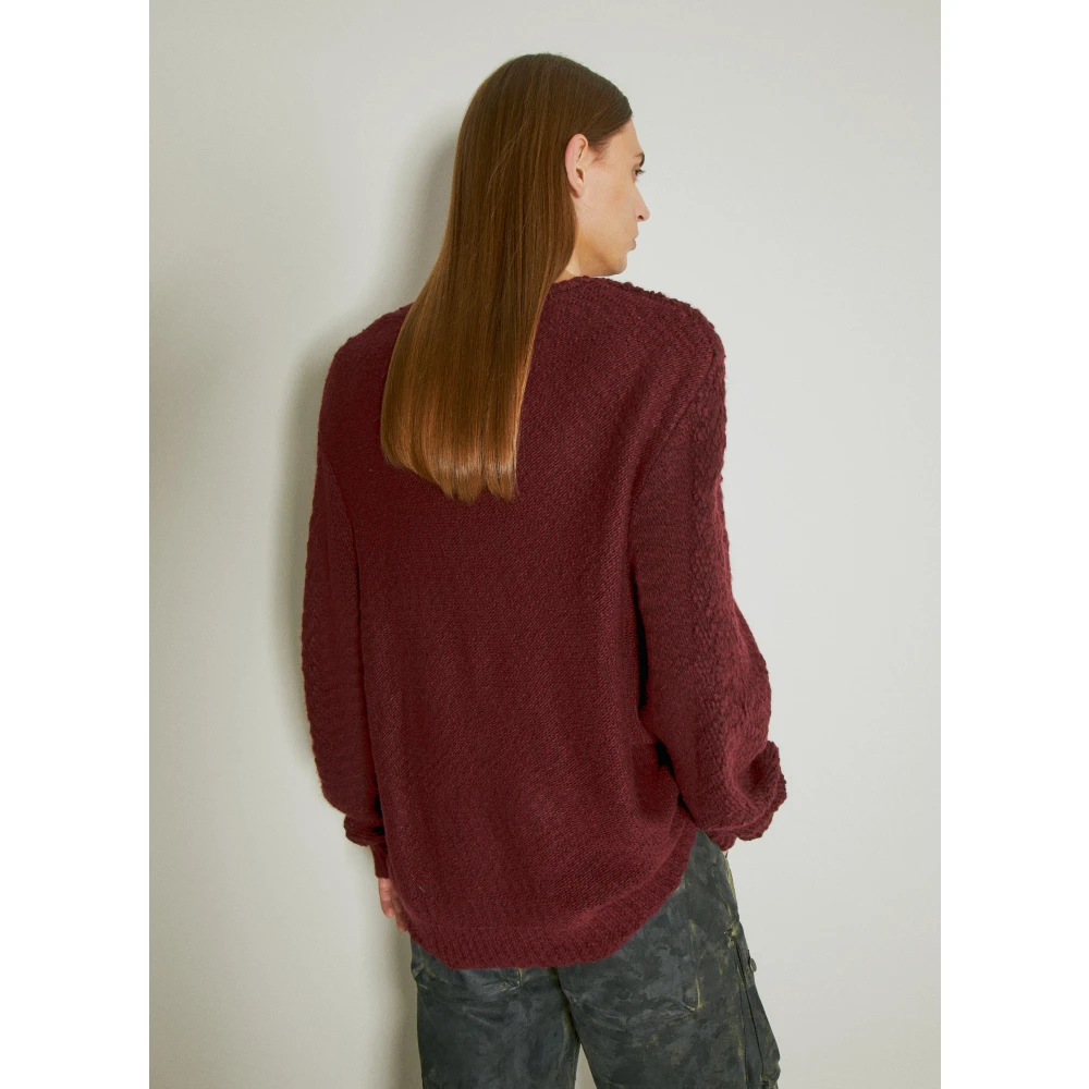 Guess Looptrui in kabelbreisel Red Heren