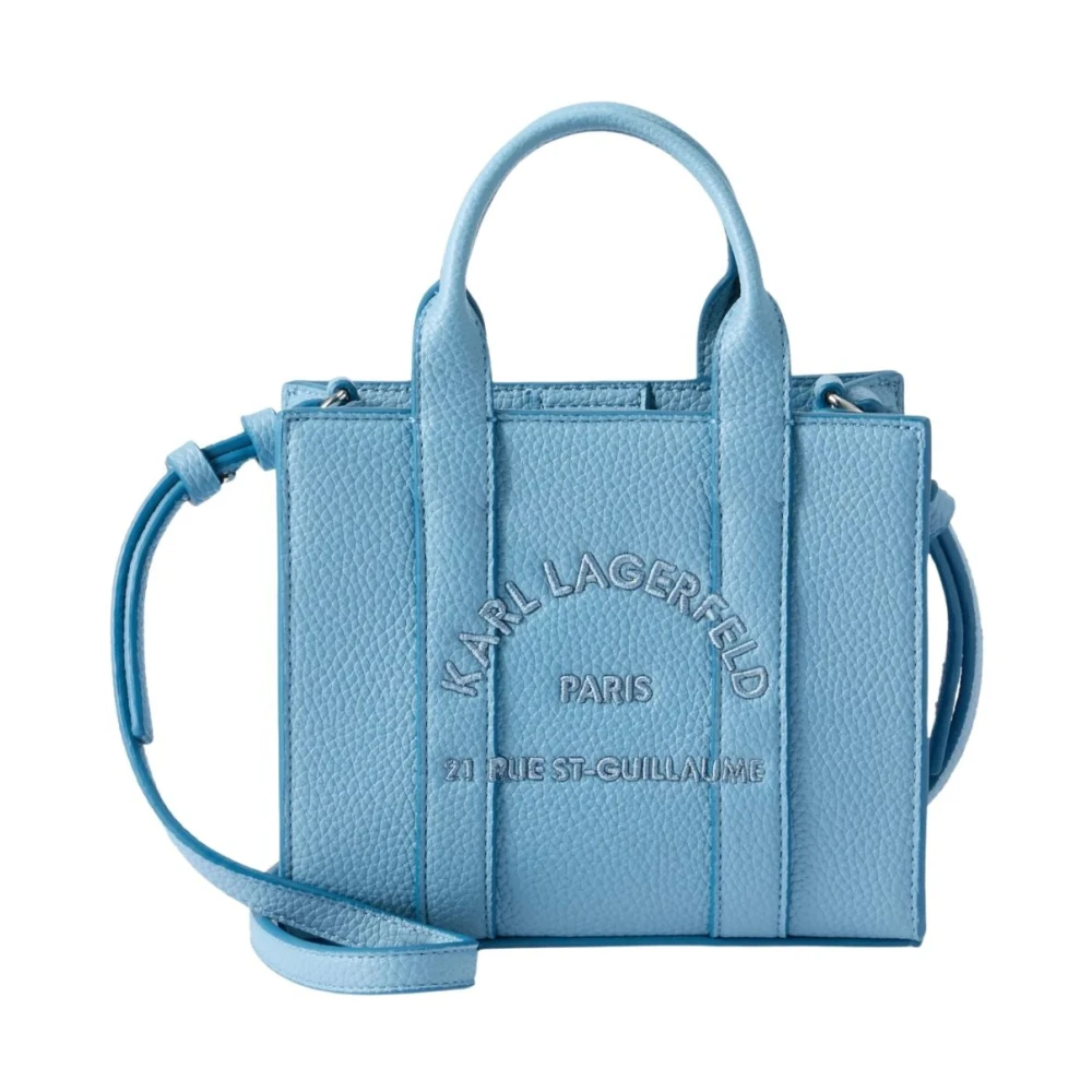 Karl Lagerfeld Women's Blue Cabas Villa La Vigie - Shopping Bags - One Size - Bags