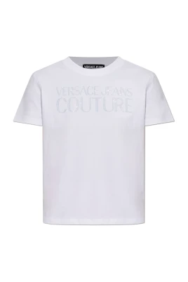 T-shirt med skimrande paljetter