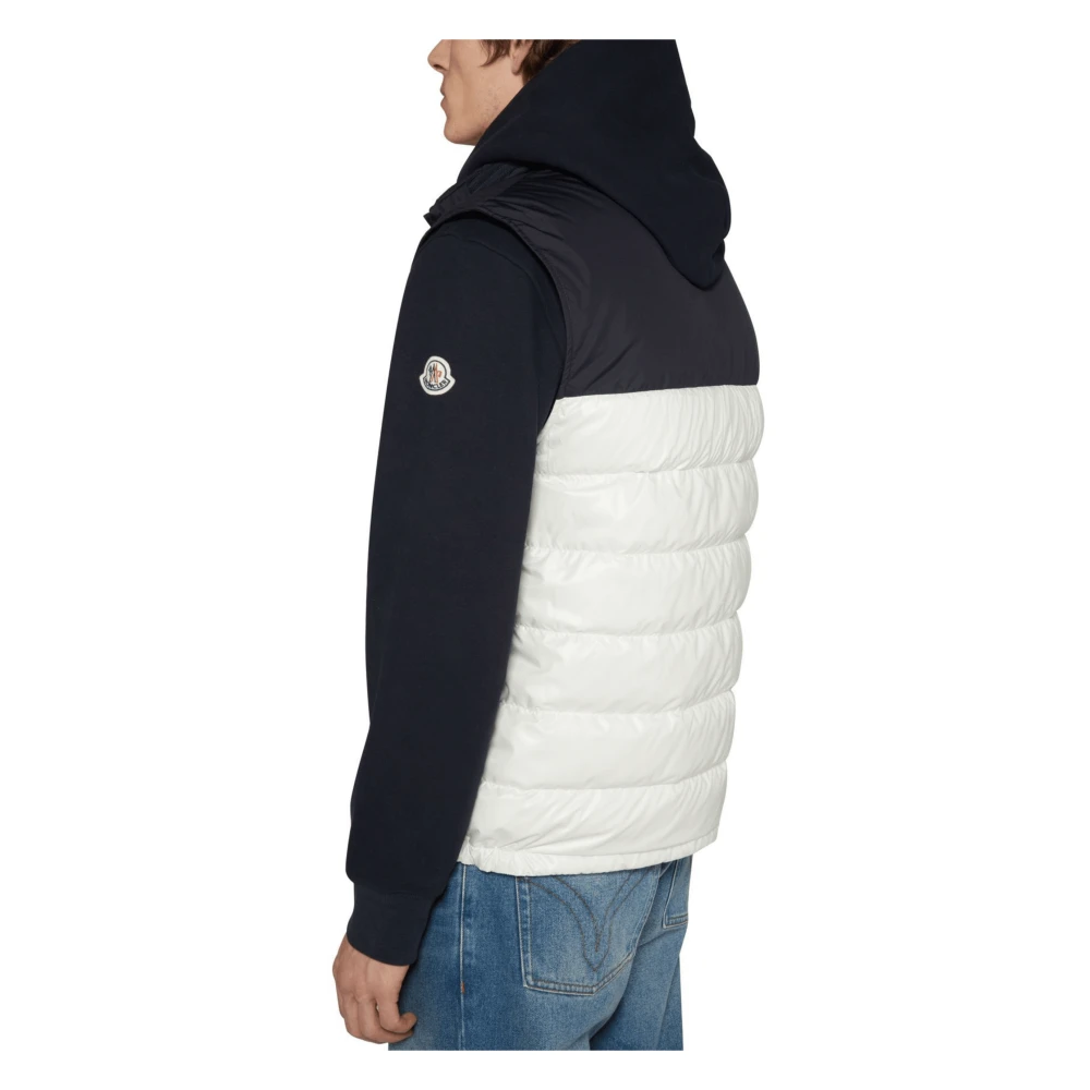 Moncler Ecru Donsvest Cerces Stijlvol Beige Heren
