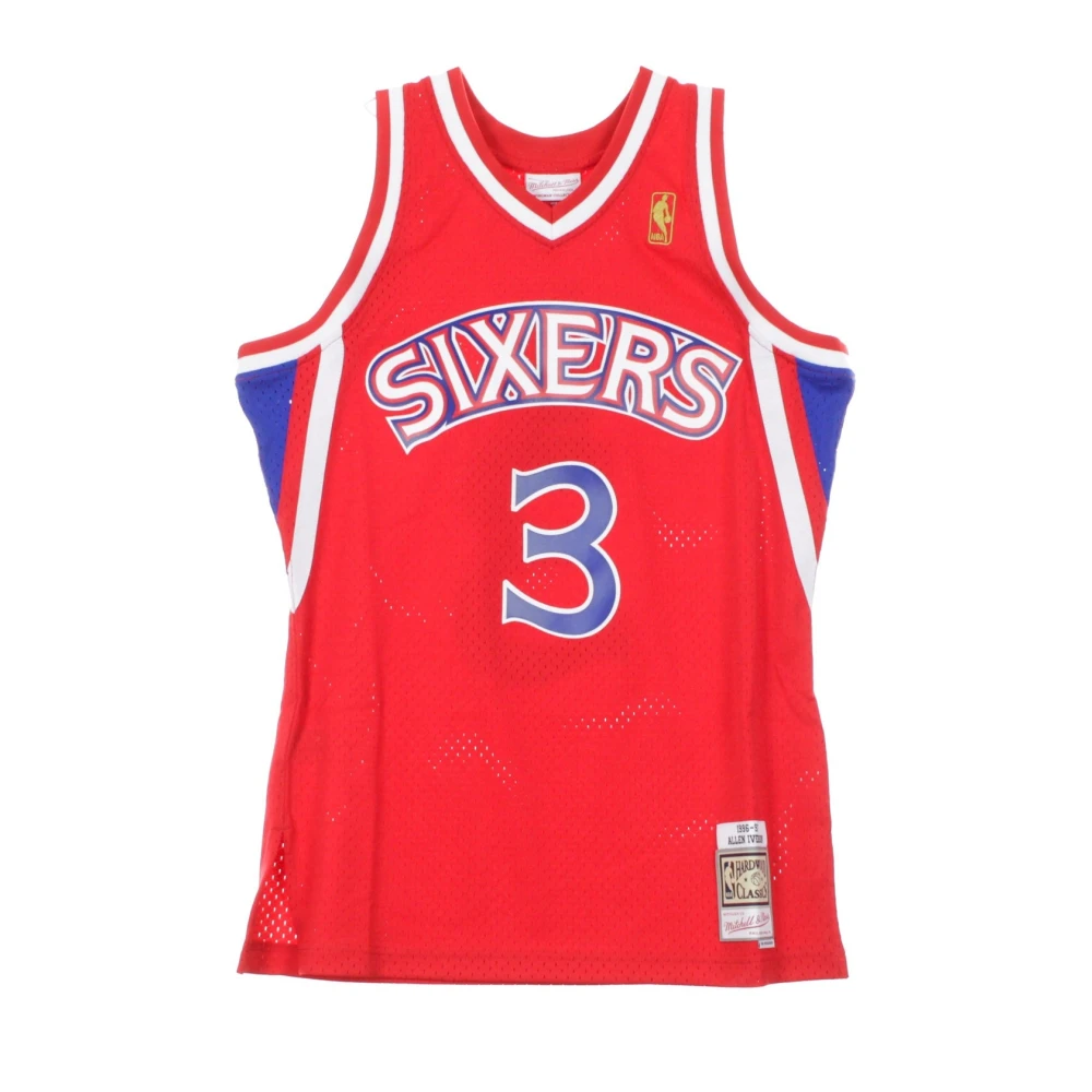 Mitchell & Ness Allen Iverson Swingman Tank Top Red Heren