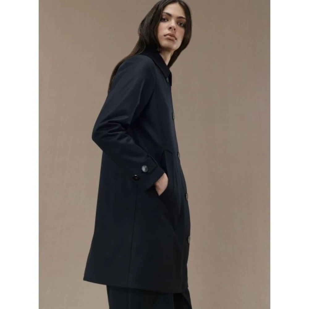 RRD Klassieke Terzilio Thermo Jas Blauw Zwart Blue Dames