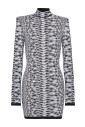 courte-robe-en-maille-texturee-peau-de-serpent