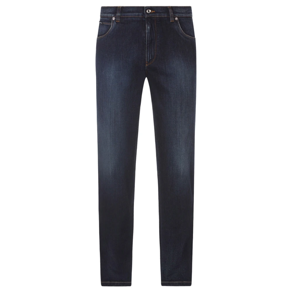 Dolce & Gabbana Men's Blue Slim-Fit Jeans - Slim Fit Jeans - Xs - Jeans