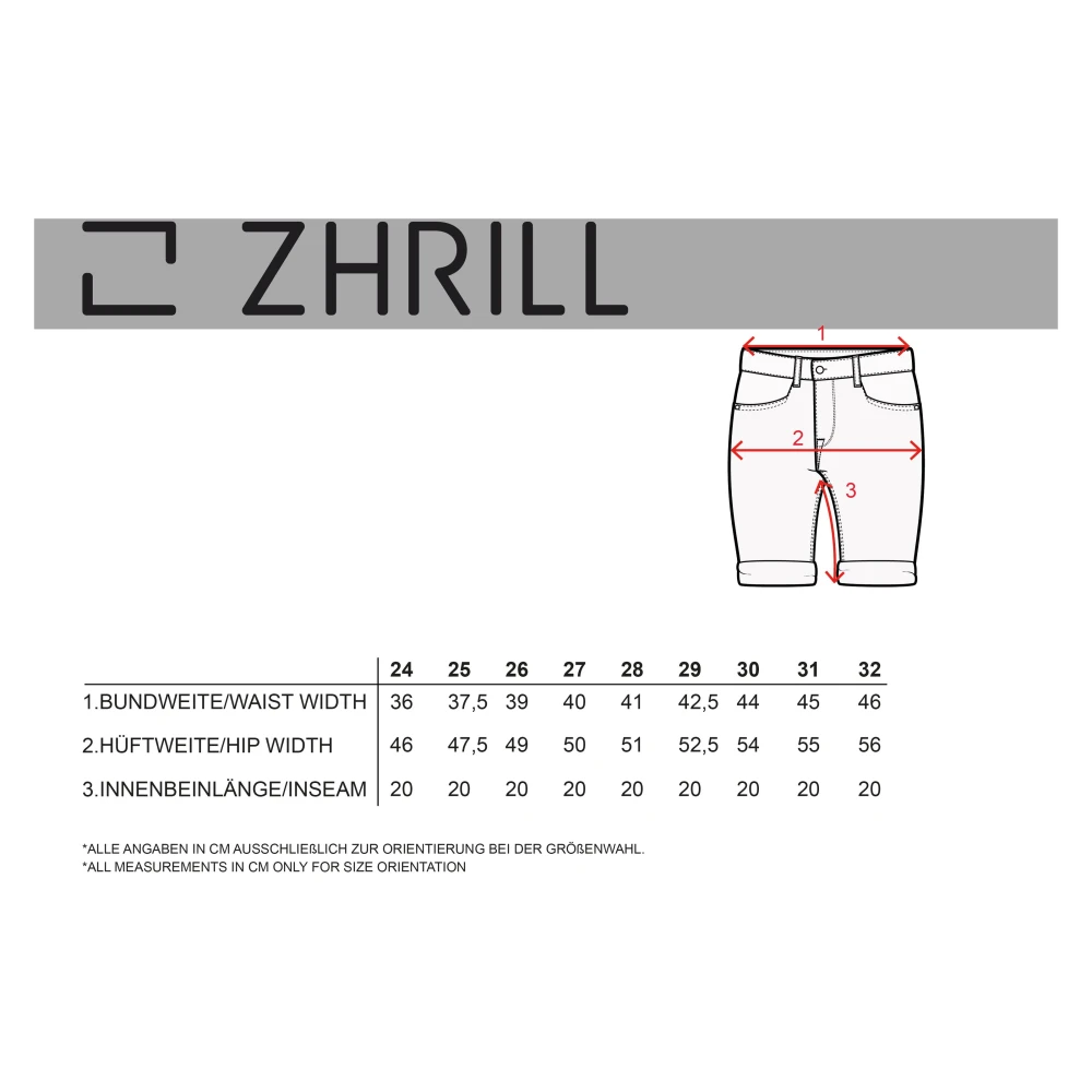 Zhrill Shorts Jessy Rose Pink Dames