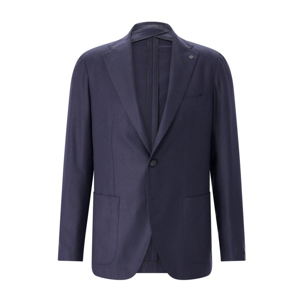 Tagliatore Men's Blue Silk Blazer - Blazers - 2XL - Jackets