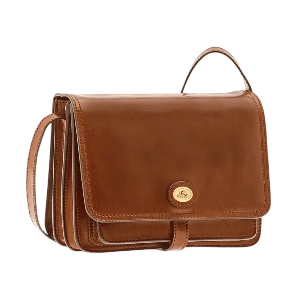The Bridge Vrouw Bruin Story Crossbody Bag
