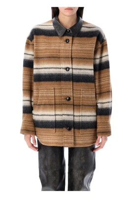 dayvi-striped-curved-hem-coat