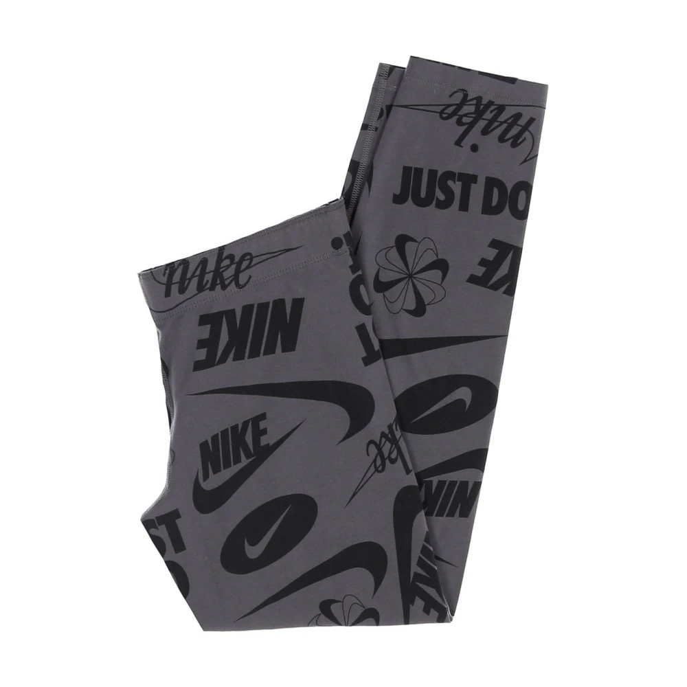 Nike Leggings met Logo`s Gray Dames