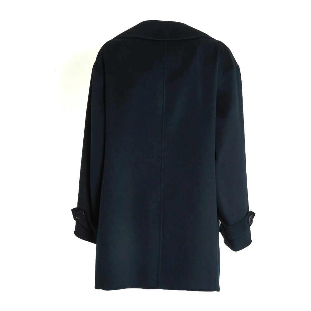 Max Mara Blauwe Jassen & Mantels voor Dames Aw23 Blue Dames