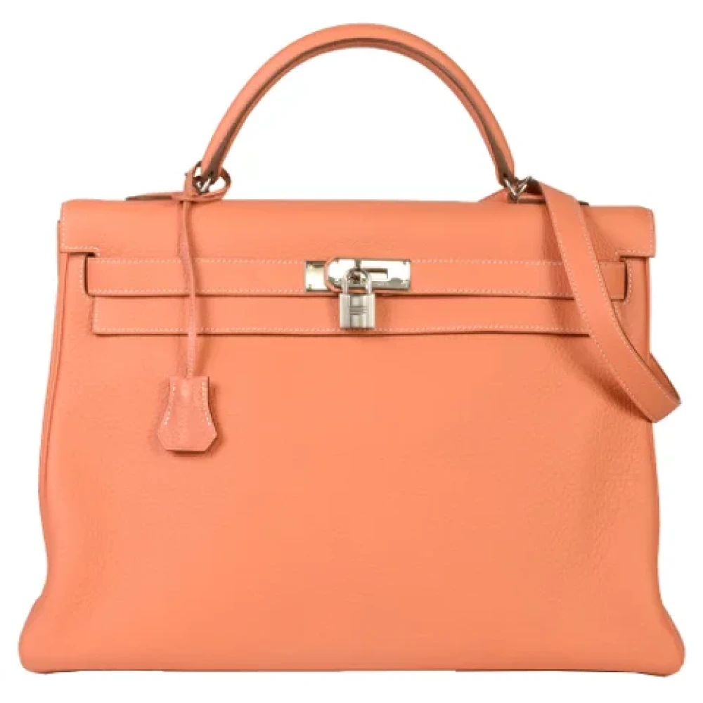 Hermès Vintage Pre-owned Leather shoulder-bags Pink Dames