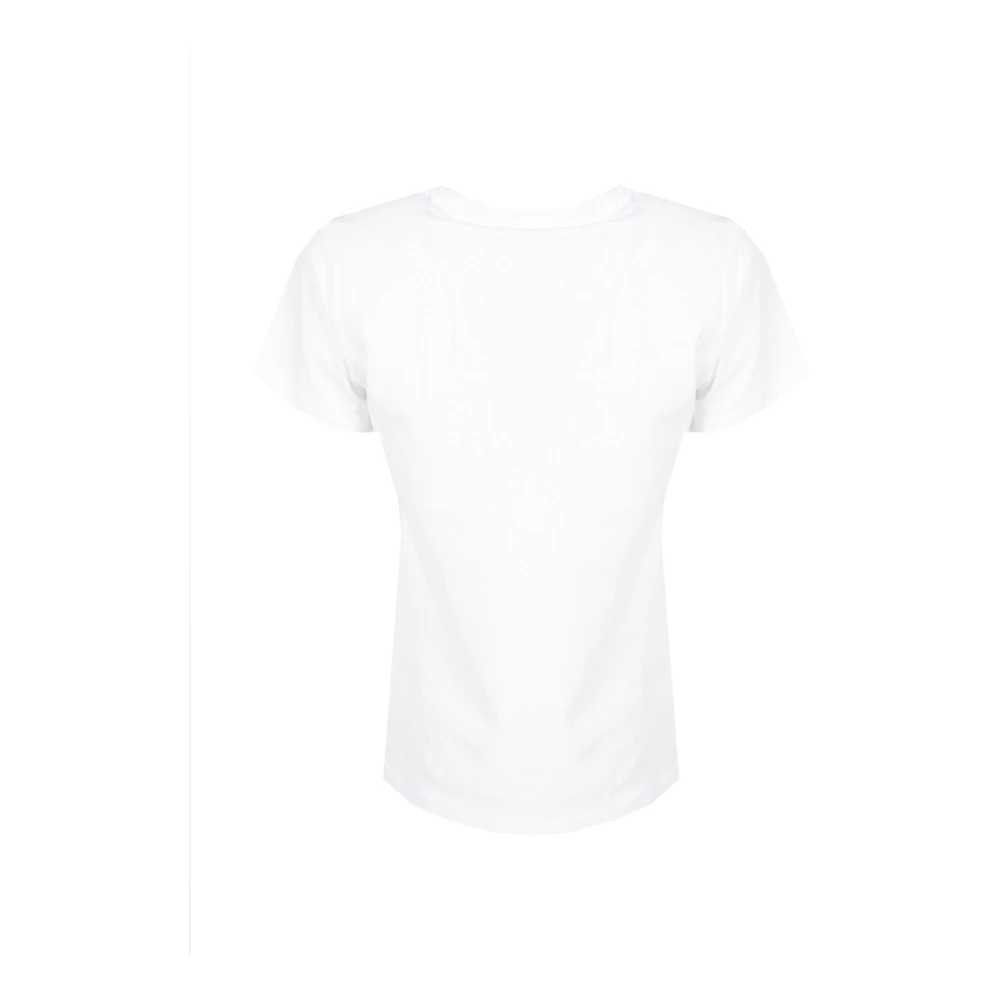 pinko Minimalistisch T-shirt White Dames