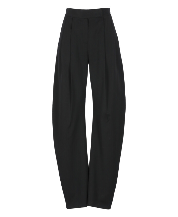 zwarte-wollen-broek-met-ritssluiting-aan-de-voorkant