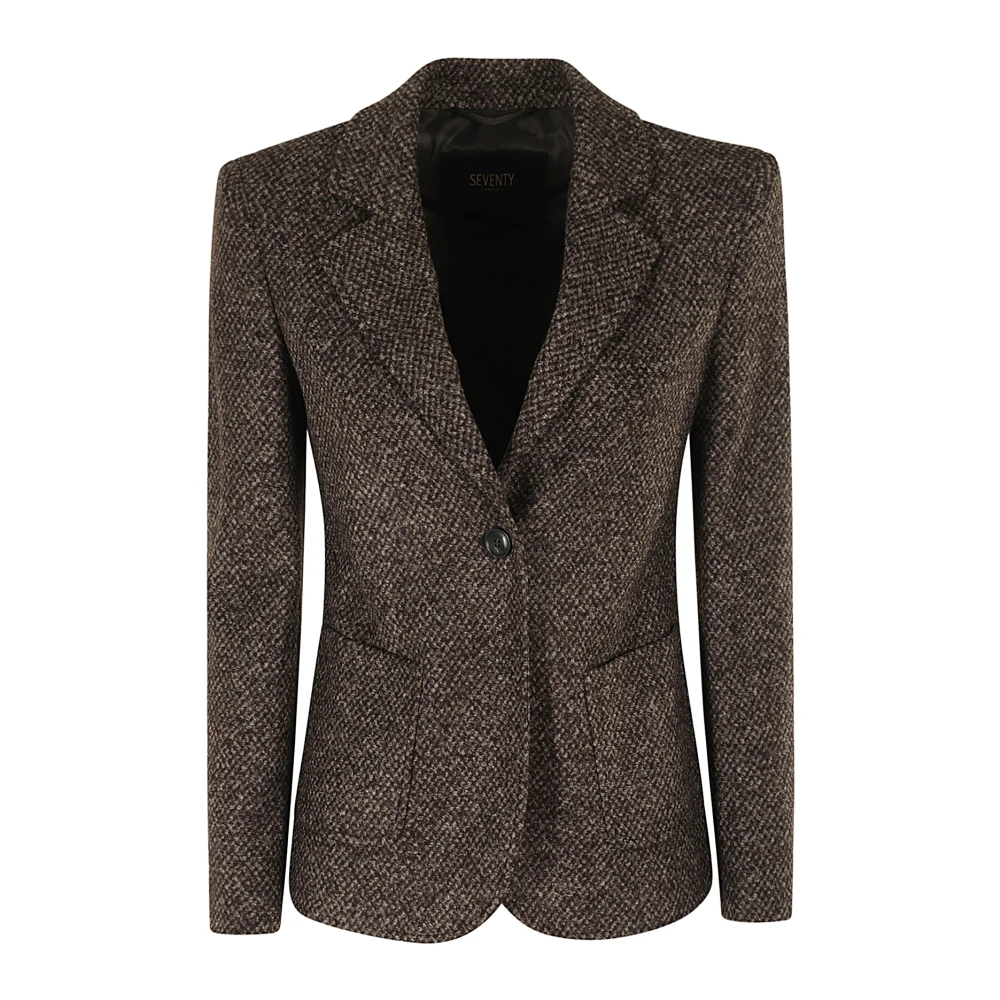 Seventy Stijlvolle Jas Brown Dames