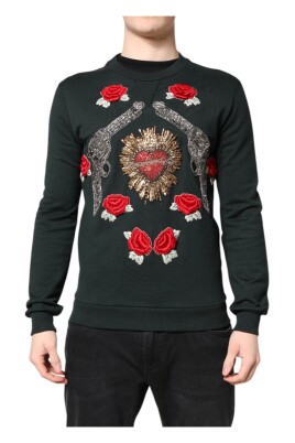 black-sequined-embellished-pullover-sweater