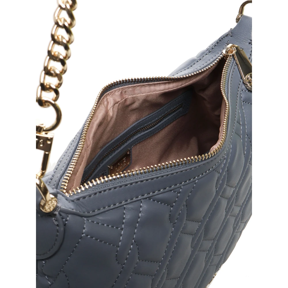 V73 Denim Geconstrueerde Maxi Matelassé Tas Blue Dames