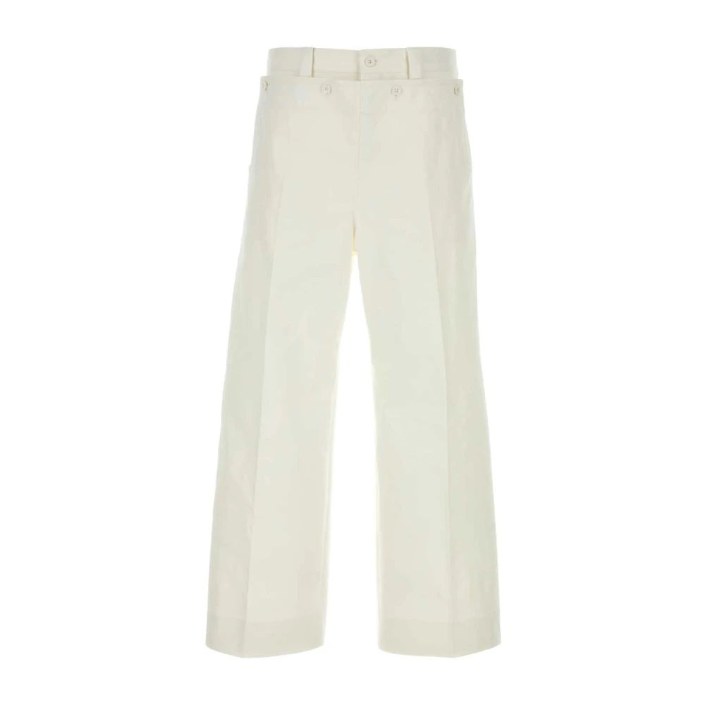 Dolce & Gabbana Witte stretch denim jeans White Heren