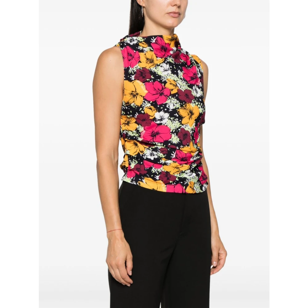 Moschino Bloemenprint Top Multicolor Dames
