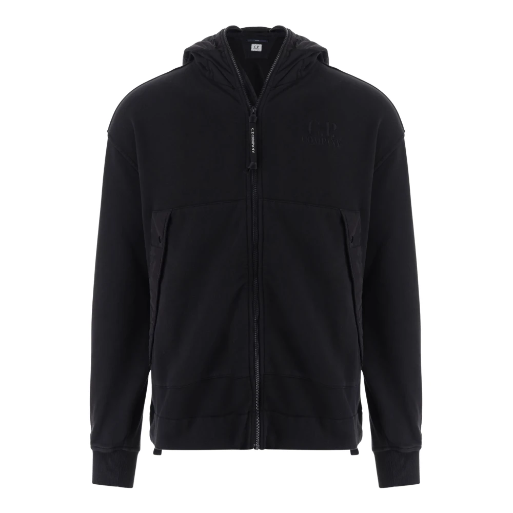 C.p. Company , Zip-Throughs, Male, Black, S, Cp Company Jumpers