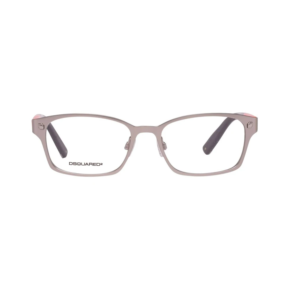 Dsquared2 Zilveren metalen frames met wijzerplaat Gray Dames