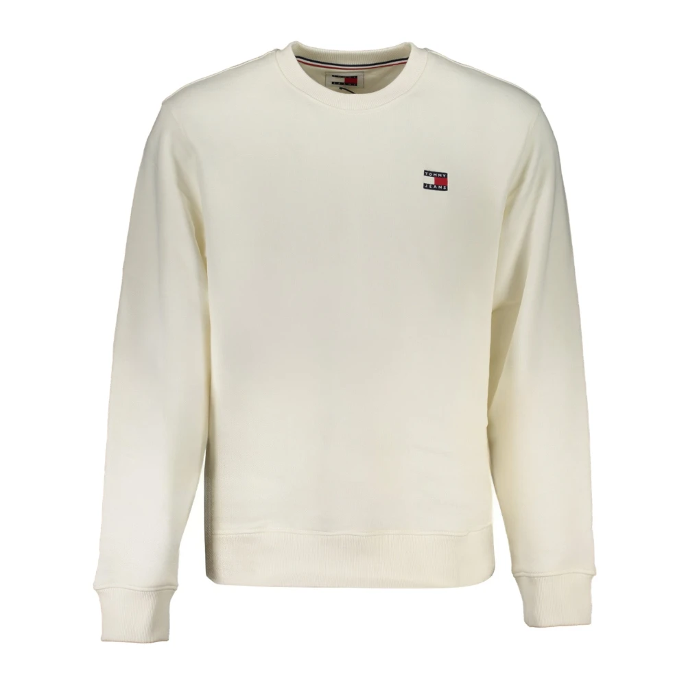 Tommy Hilfiger Witte Sweatshirt met Lange Mouwen en Logo White Heren