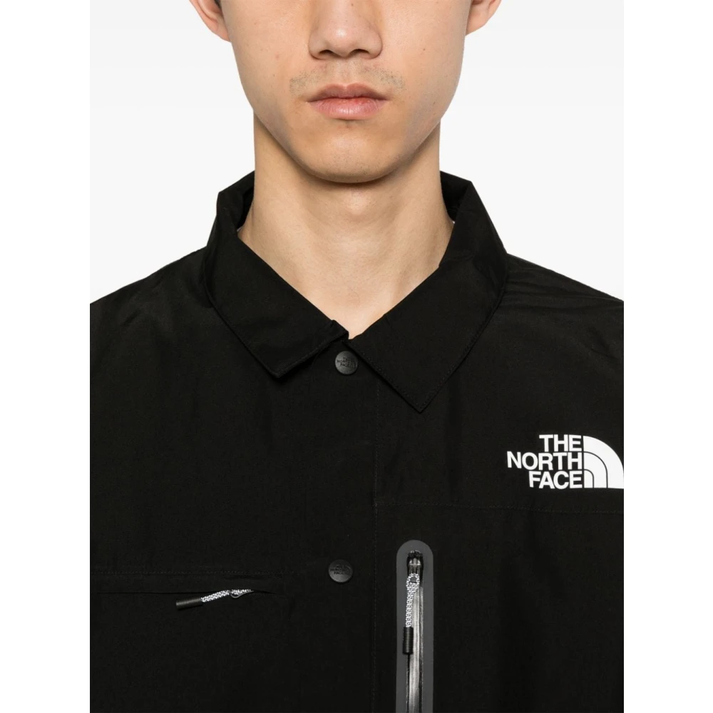 The North Face Zwarte Shirts voor Mannen Ss24 Black Heren