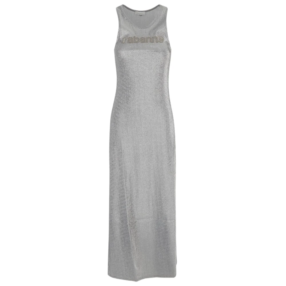 Paco Rabanne Zilveren jurken voor vrouwen Gray Dames