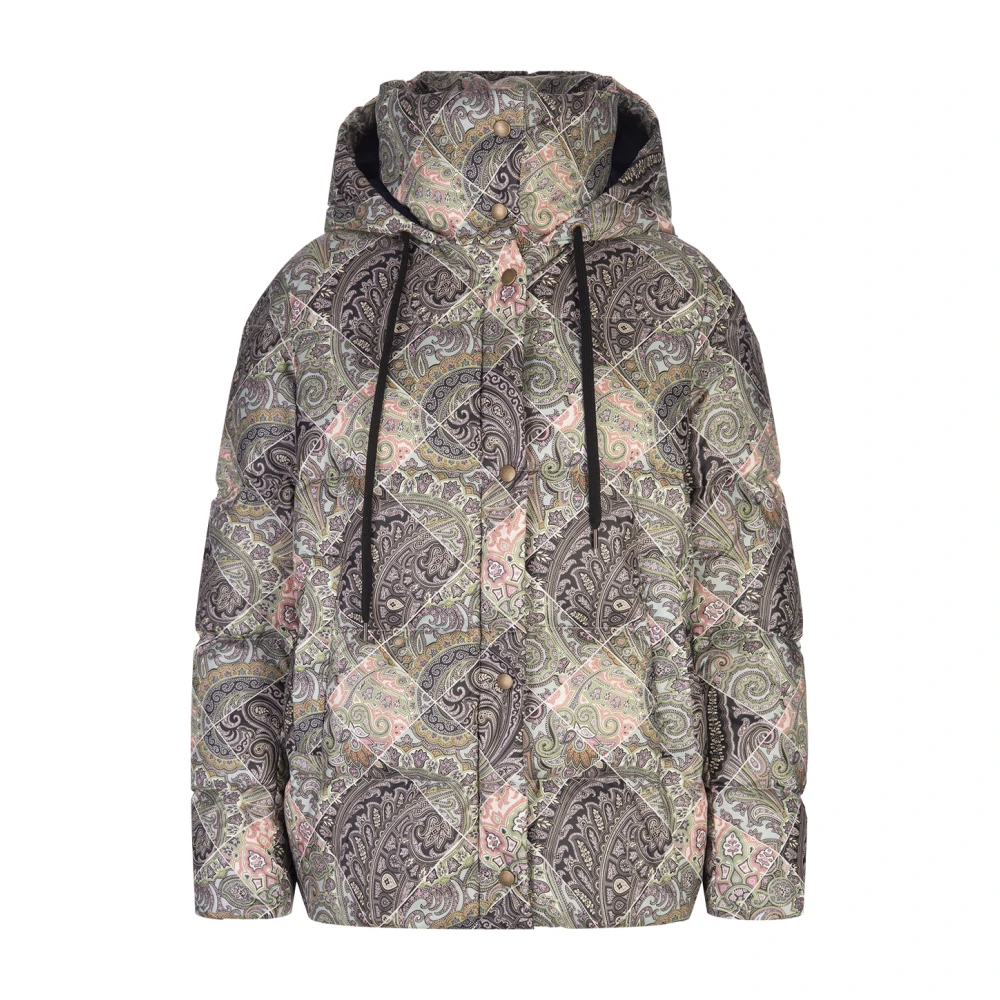 ETRO Patchwork Paisley Donsjas Multicolor Dames