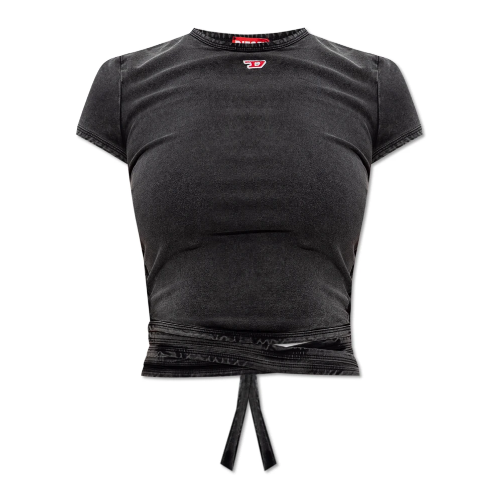 Diesel Donna Grigio Top T-Bunny-Tail-R1