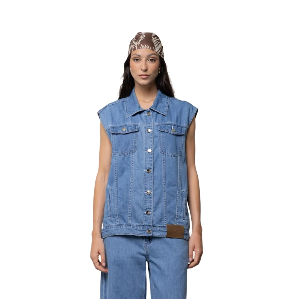 Kaos Donna Blu Giacche, S, New,