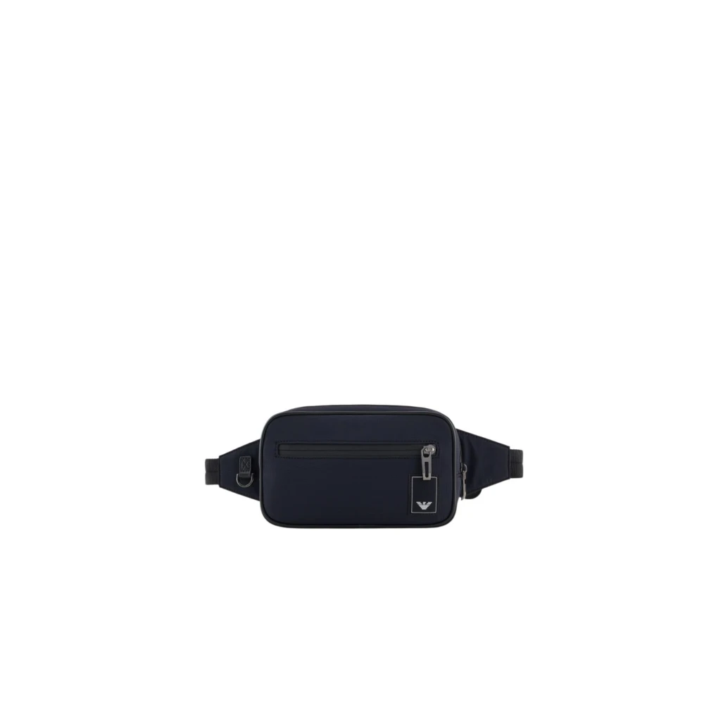 Emporio Armani Men's Blue Bum Bags