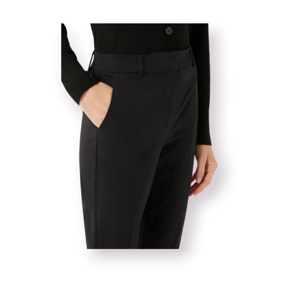 Pennyblack Polyester Lange Broek Zwart Label Black Dames