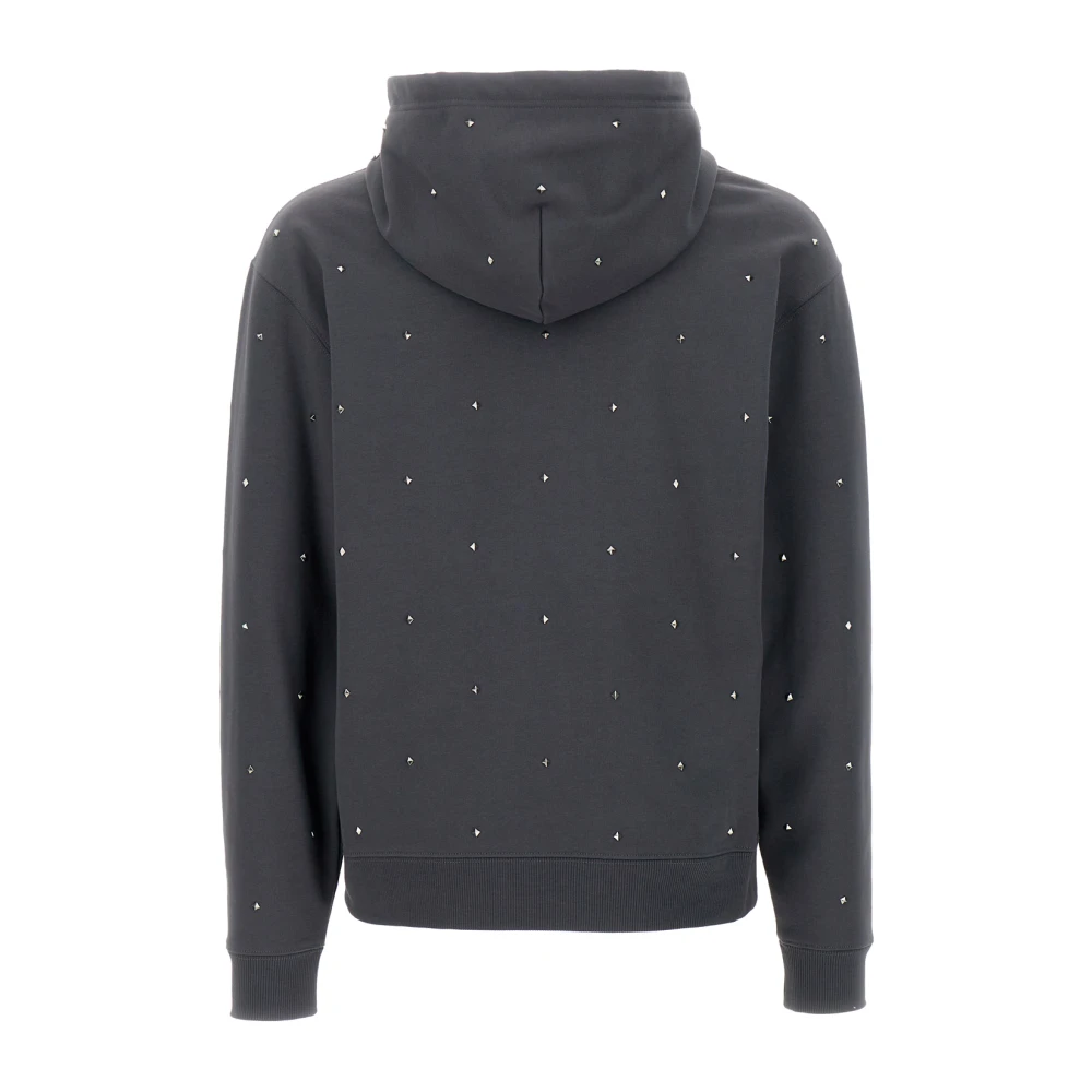 Valentino Garavani Stijlvolle Sweatshirt voor Mannen Gray Heren