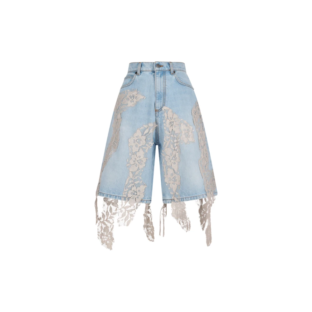 Giuseppe Di Morabito Blue Denim Shorts - Female - Denim Shorts - W25 - Shorts
