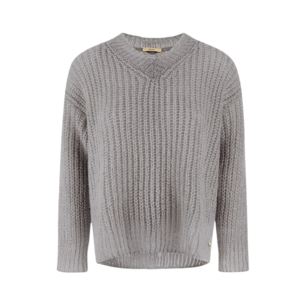 Herno Mohair Grijs Trui Vrouwen Gray Dames