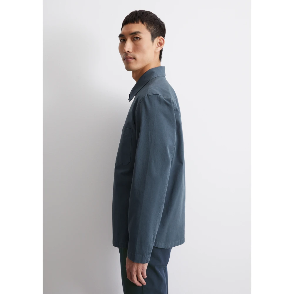 Marc O'Polo Overshirt Blue Heren