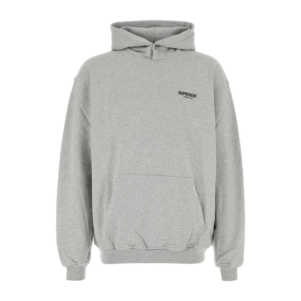 Represent Grijze Katoenen Sweatshirt Gray Heren