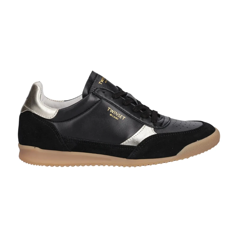 Twinset Running Sneakers met Gelamineerde Details