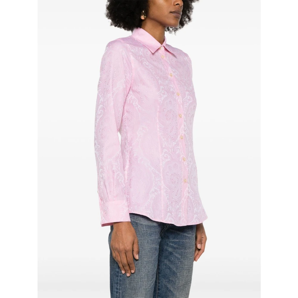 ETRO Roze Shirt voor Vrouwen Elegante Stijl Pink Dames
