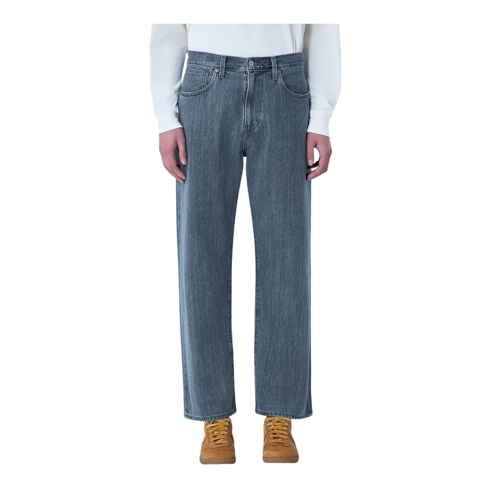 Levi's Herr Grå Jeans W34, Jeans Med Raka Ben