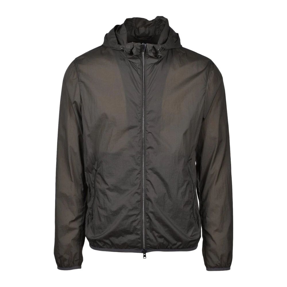 Herno Lichtgewicht Nylon Jas Green Heren