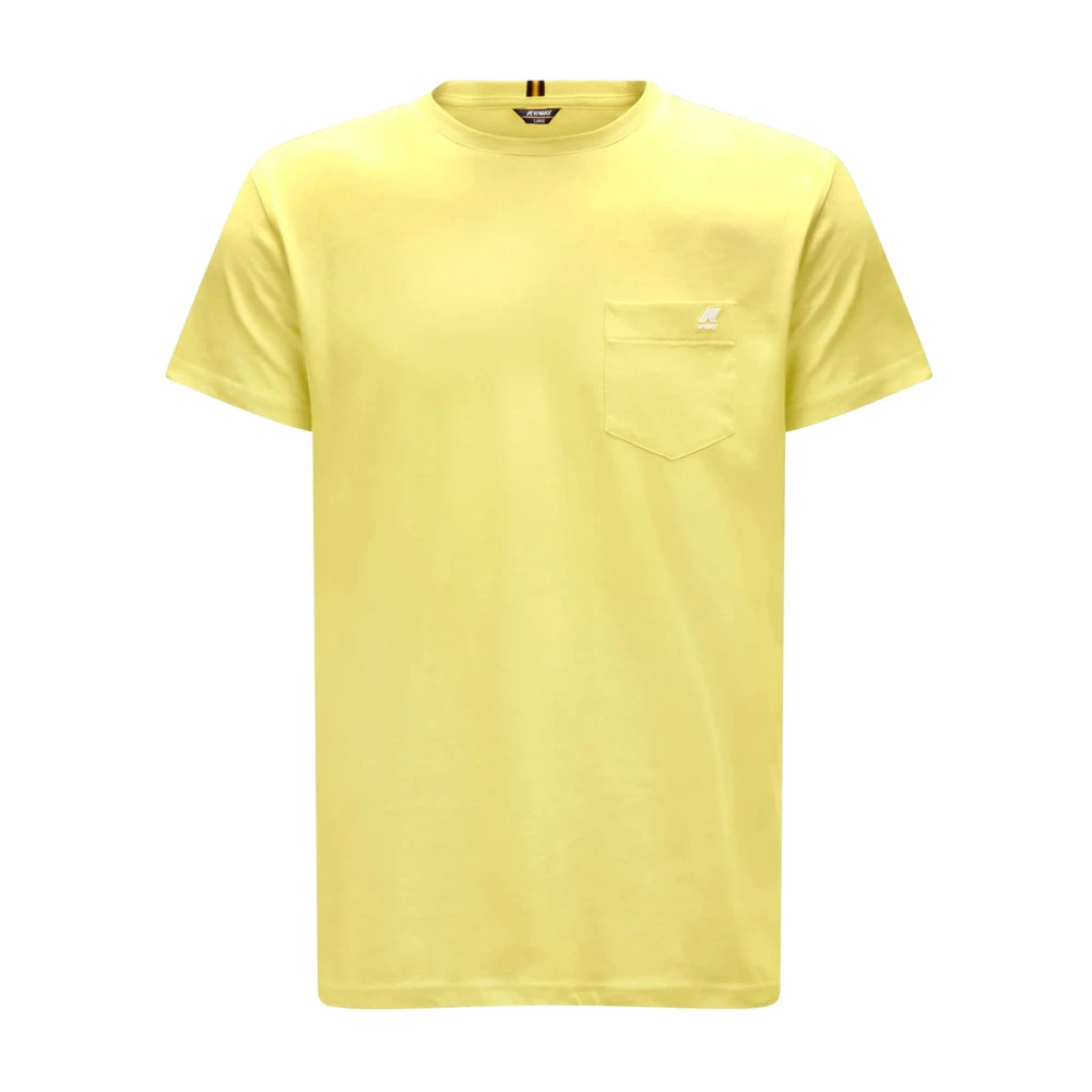 K-Way Blå Djup Sunstruck T-shirt Yellow, Herr