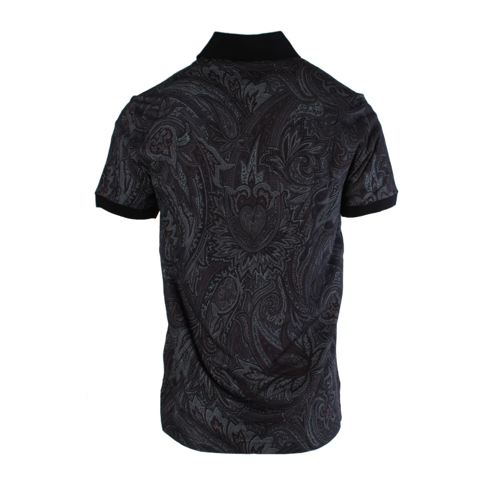 ETRO Blauw Polo Shirt voor Heren Blue Heren