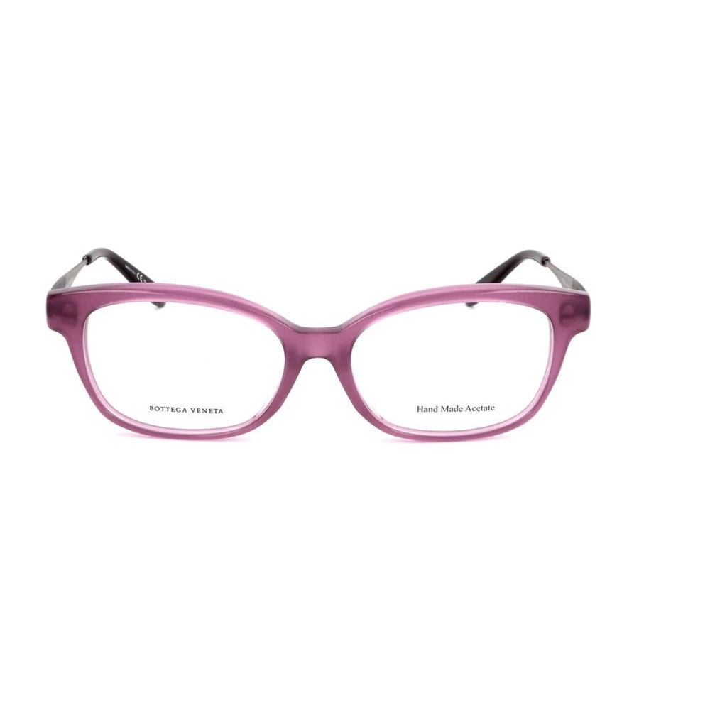 Bottega Veneta Bicolor Kunststof Frames met Matte Wijzerplaat Brown Dames
