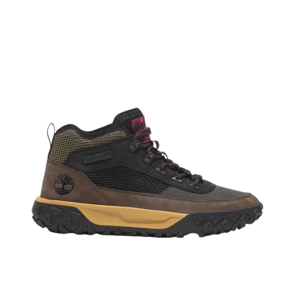 Timberland Stijlvolle Laarzen voor Buitenavonturen Brown Heren