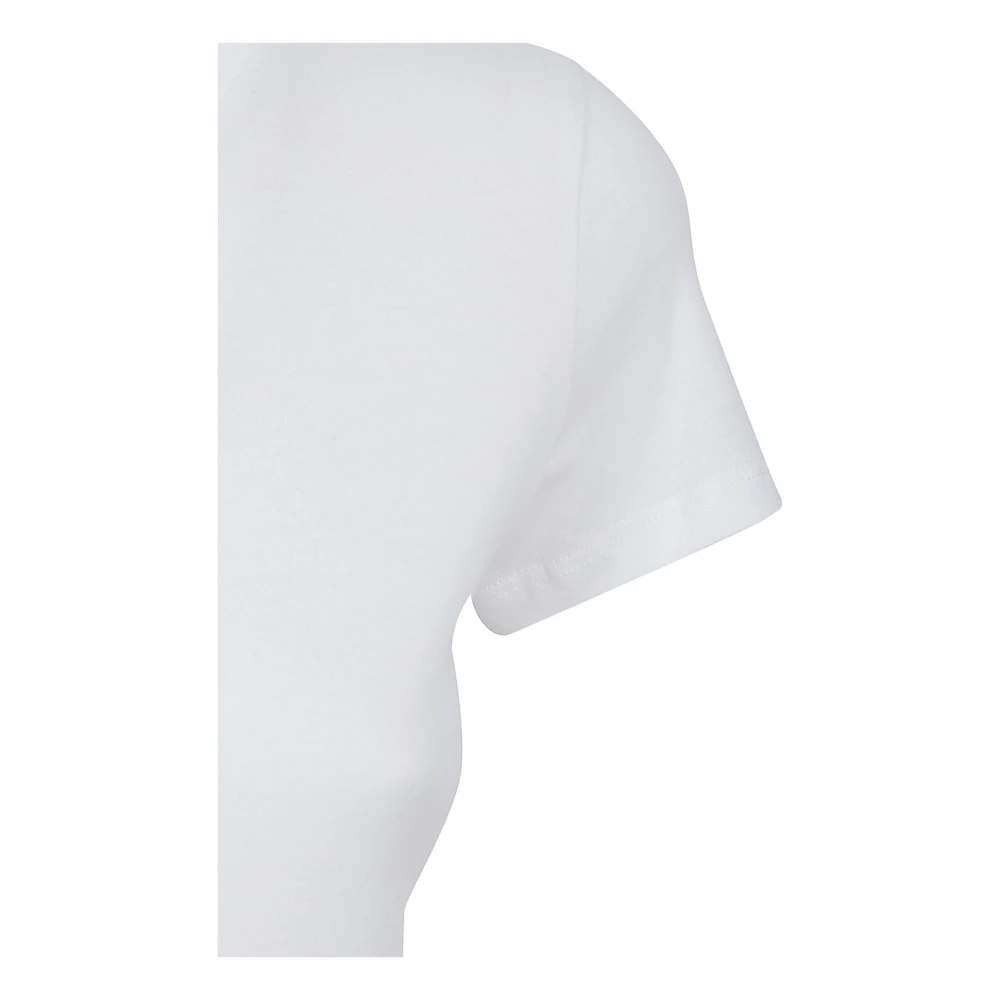 majestic filatures Witte katoenen T-shirts en polos White Dames