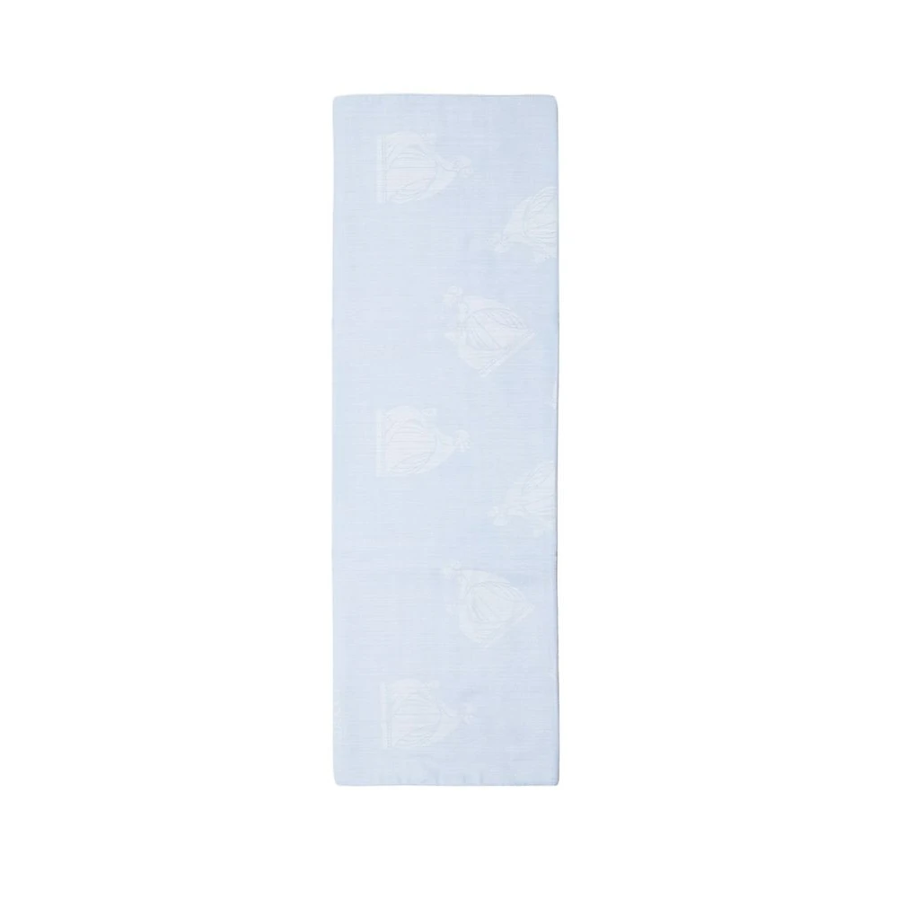 Lanvin Blue Silk Scarves, Female, One Size, Oblong Scarf