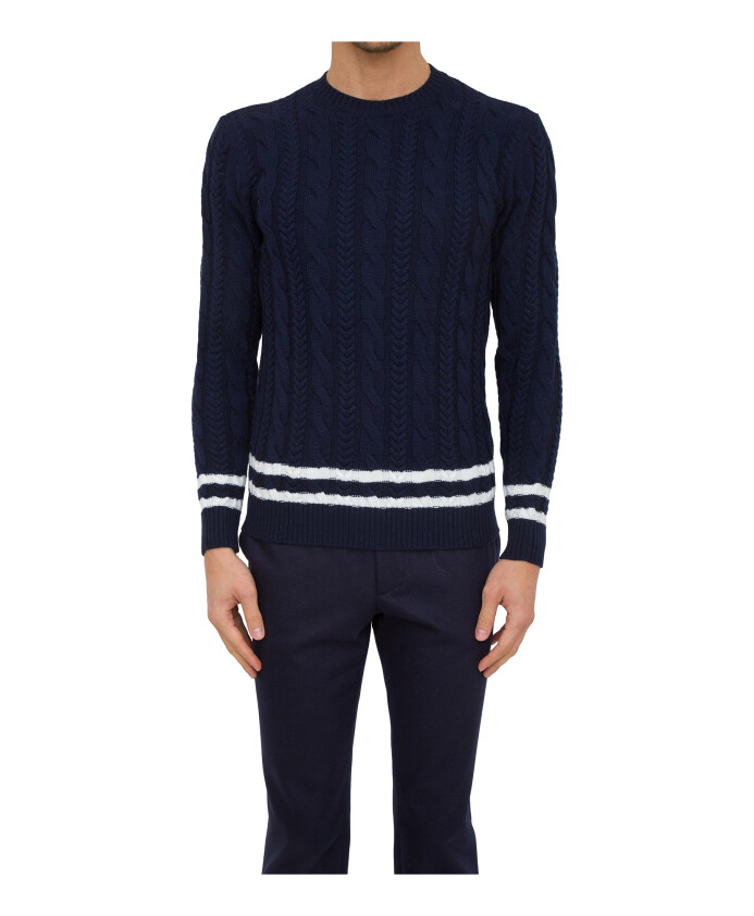 pull-col-rond-bleu