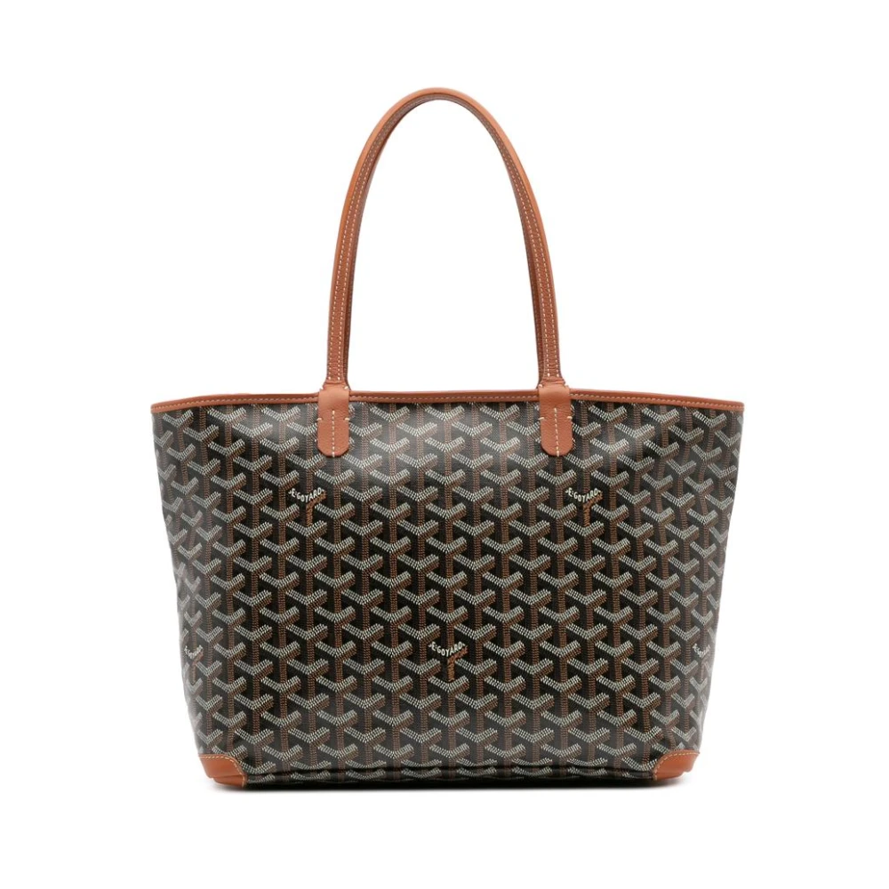 Goyard Vintage Damen Multicolor Gebrauchte Shopper Tote Tasche